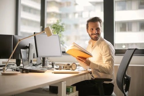 a person in office